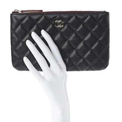 Chanel Caviar Quilted Small Pouch Black 2 of 8