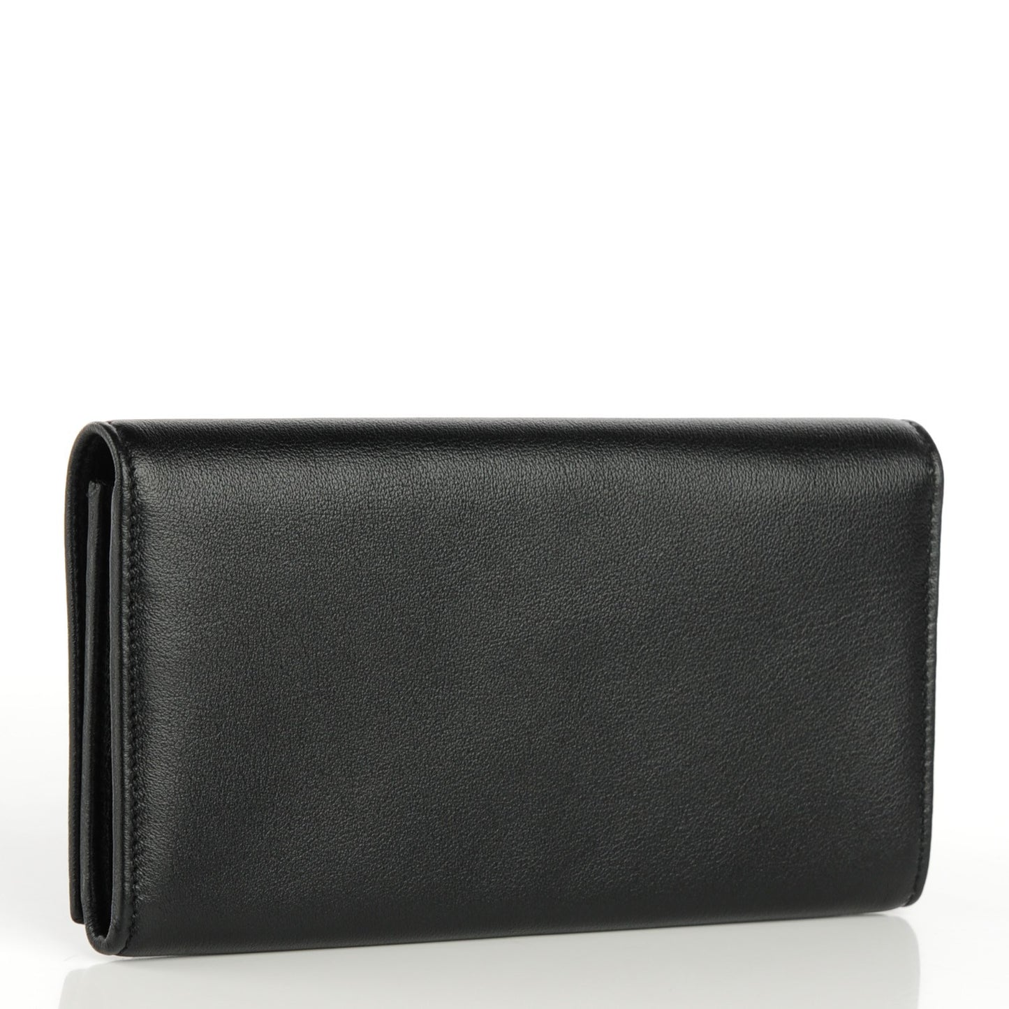 Chevre Belle De Jour Flap Wallet Black