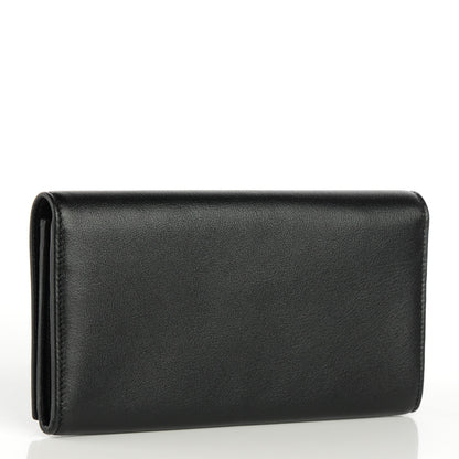 Saint Laurent Chevre Belle De Jour Flap Wallet Black 3 of 7