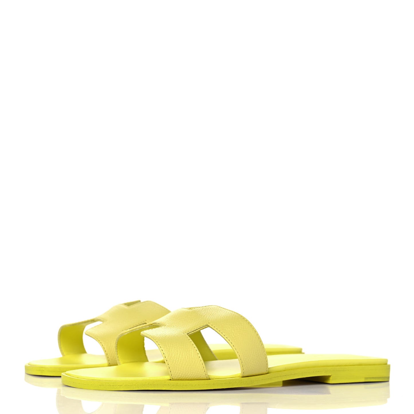 Epsom Oran Sandals 38.5 Jaune Pollen