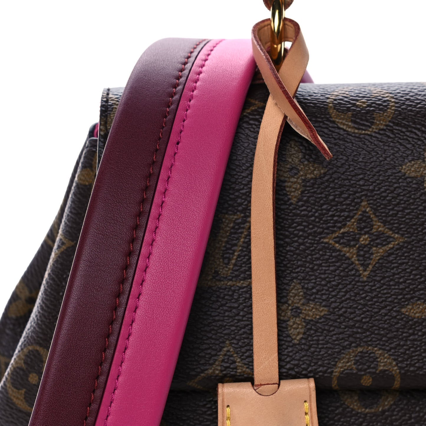 Monogram Cluny BB Bordeaux Fuchsia