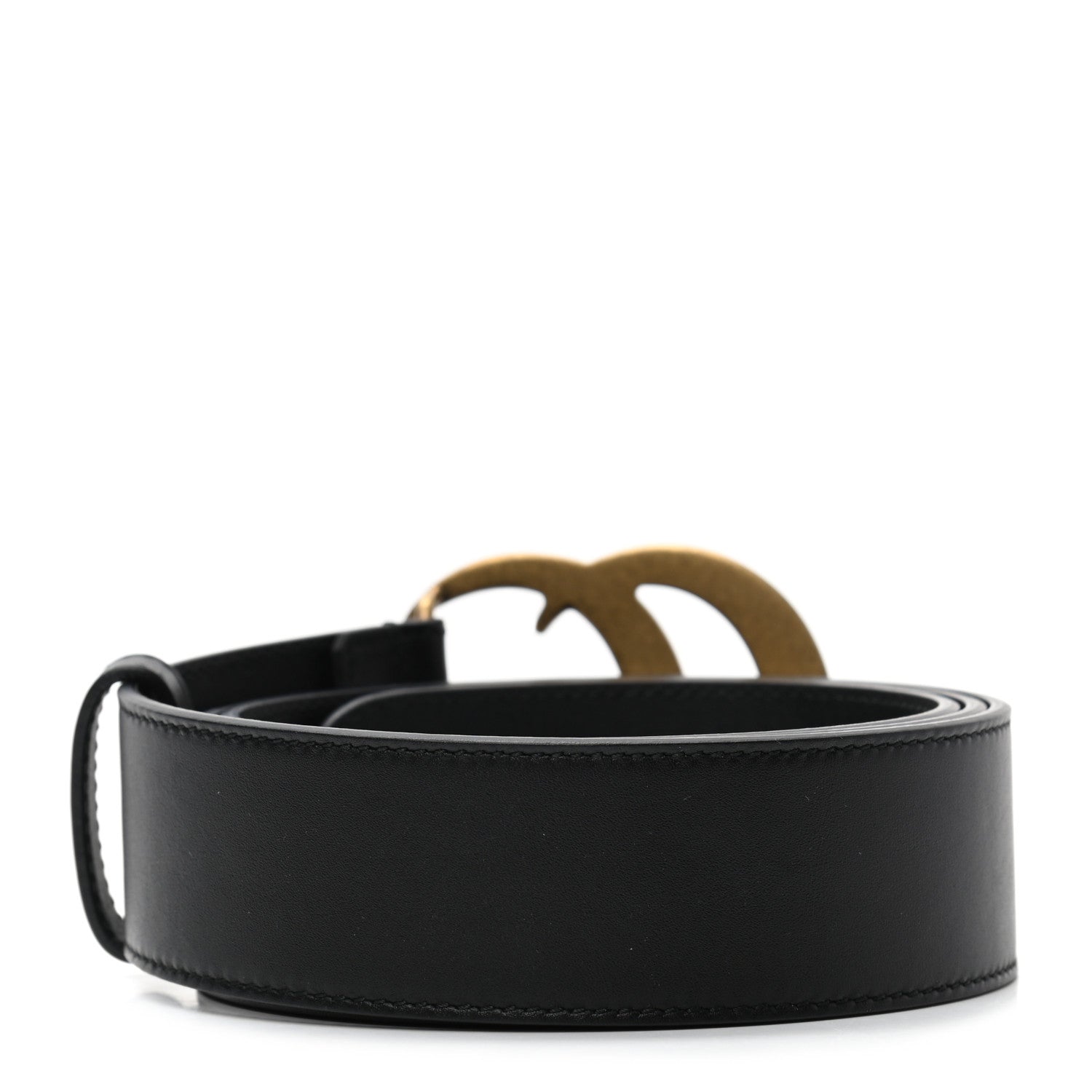 Gucci Calfskin Double G 40mm Belt 95 38 Black 2 of 5