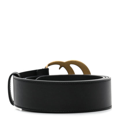 Gucci Calfskin Double G 40mm Belt 95 38 Black 2 of 5