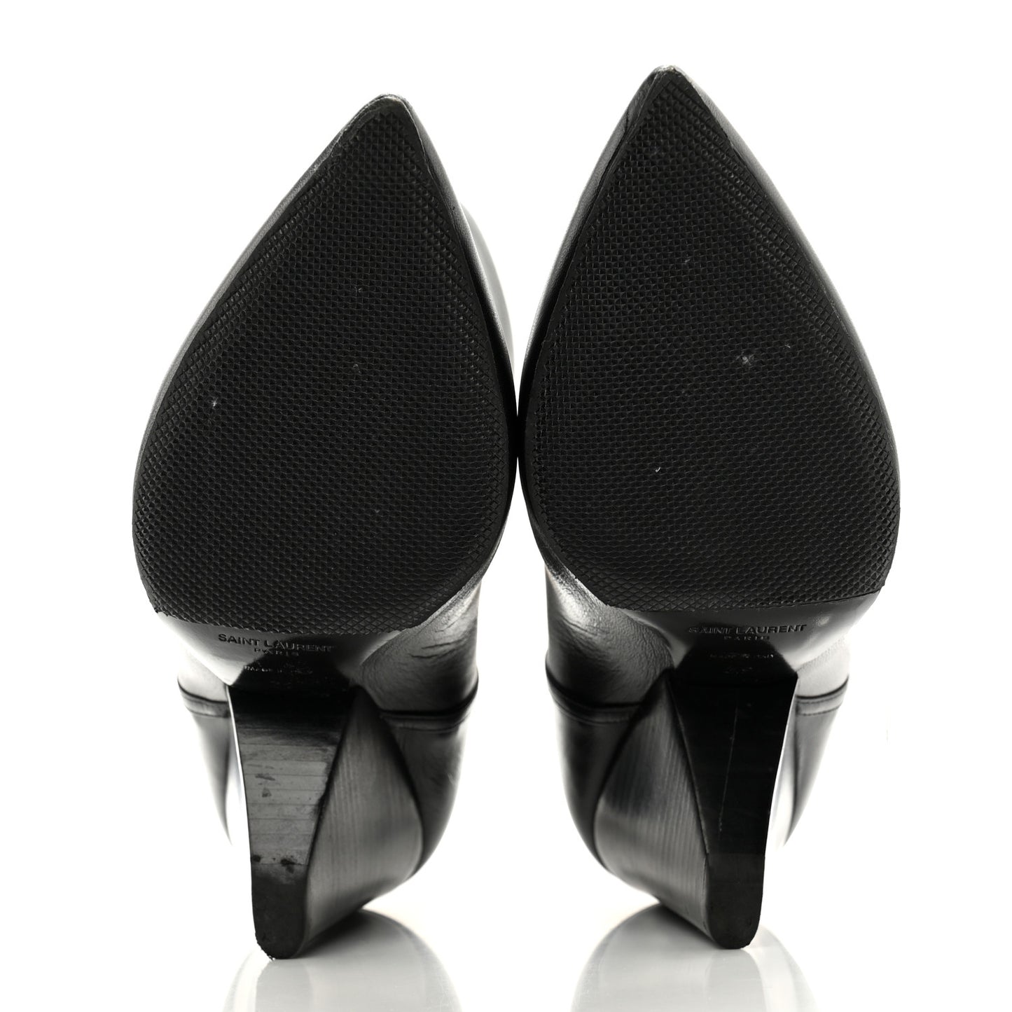 Lambskin Liz 85 Wedge Booties 39 Black