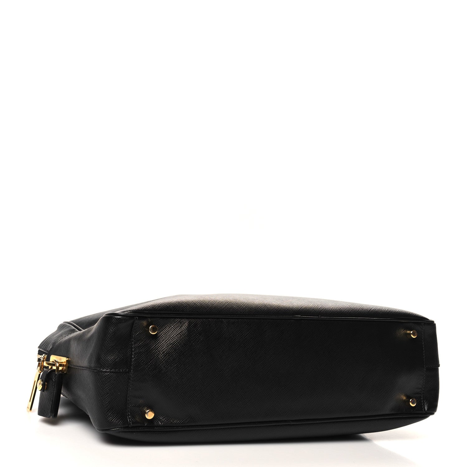 Prada Saffiano Lux Bauletto Black 4 of 9