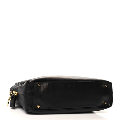 Prada Saffiano Lux Bauletto Black 4 of 9