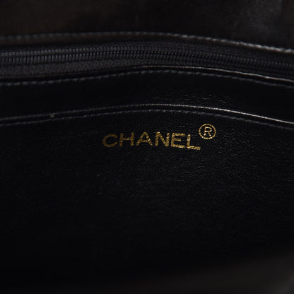 Chanel Lambskin Quilted Jumbo Single Flap Black 7 of 12