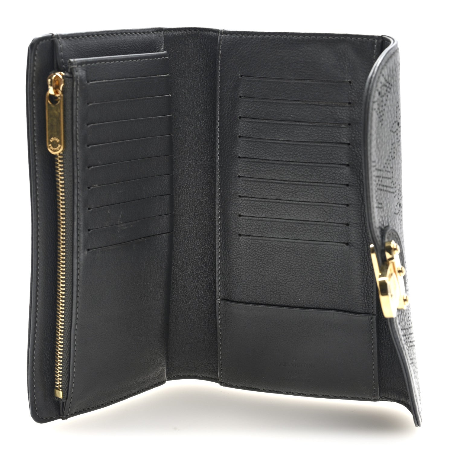 Louis Vuitton Mahina Amelia Wallet Black 5 of 6