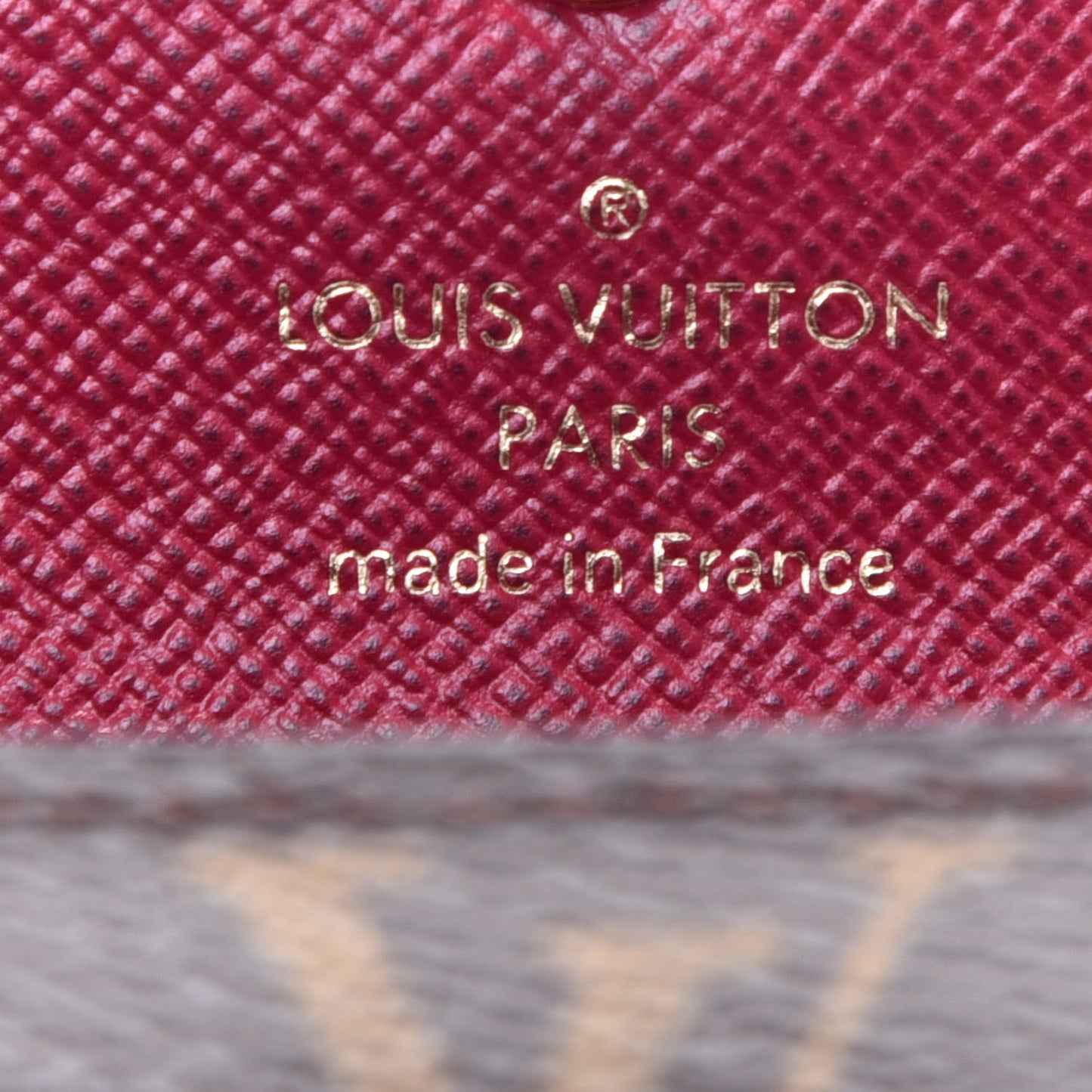 Monogram Sarah Multicartes Fuchsia
