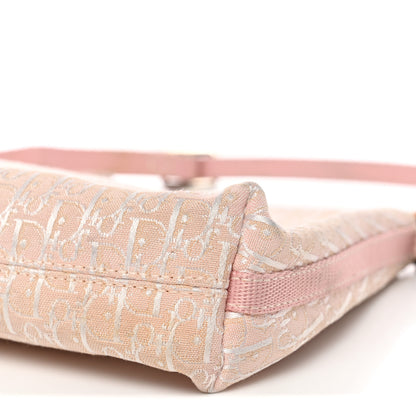 Christian Dior Monogram Shoulder Bag Pochette Pink 10 of 18