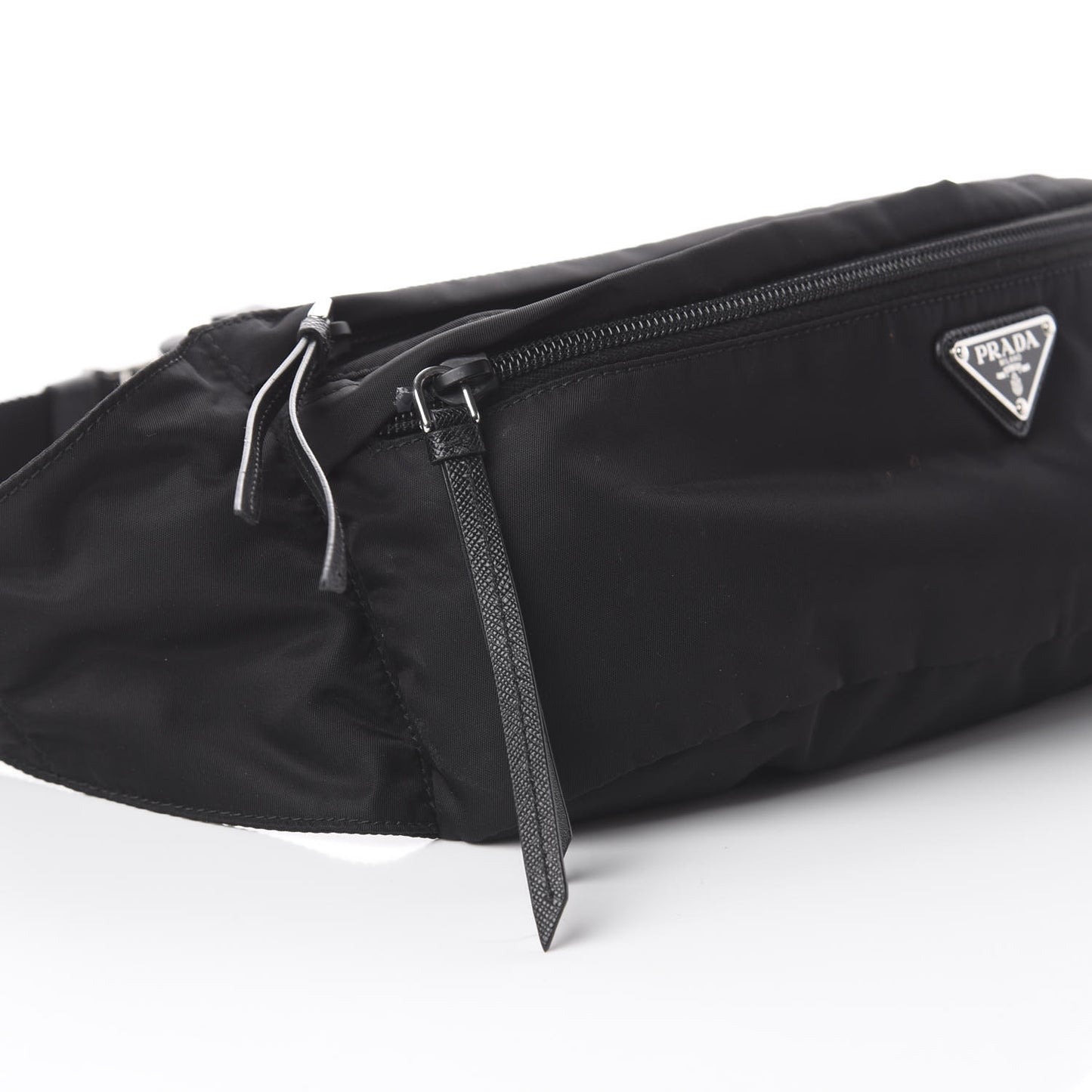 Tessuto Nylon Montagna Belt Bag Black