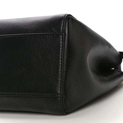 Fendi Nappa Mini Peekaboo Iconic Satchel Black 11 of 14