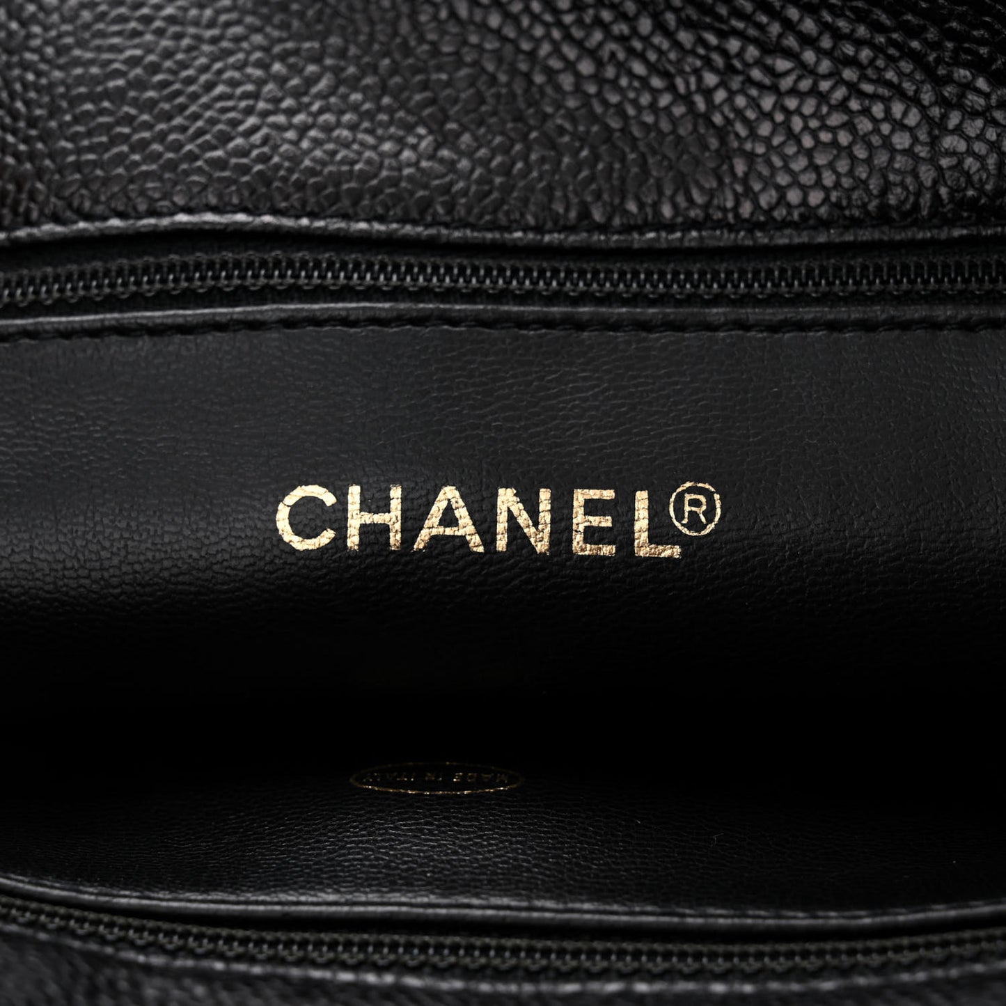Caviar Shoulder Bag Black