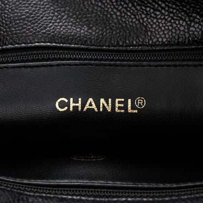 Chanel Caviar Shoulder Bag Black 6 of 10