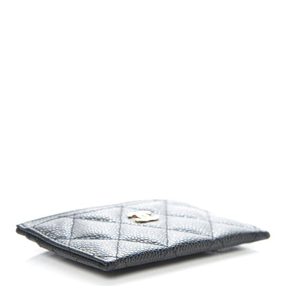Chanel Caviar Quilted Card Holder Black 4 of 9
