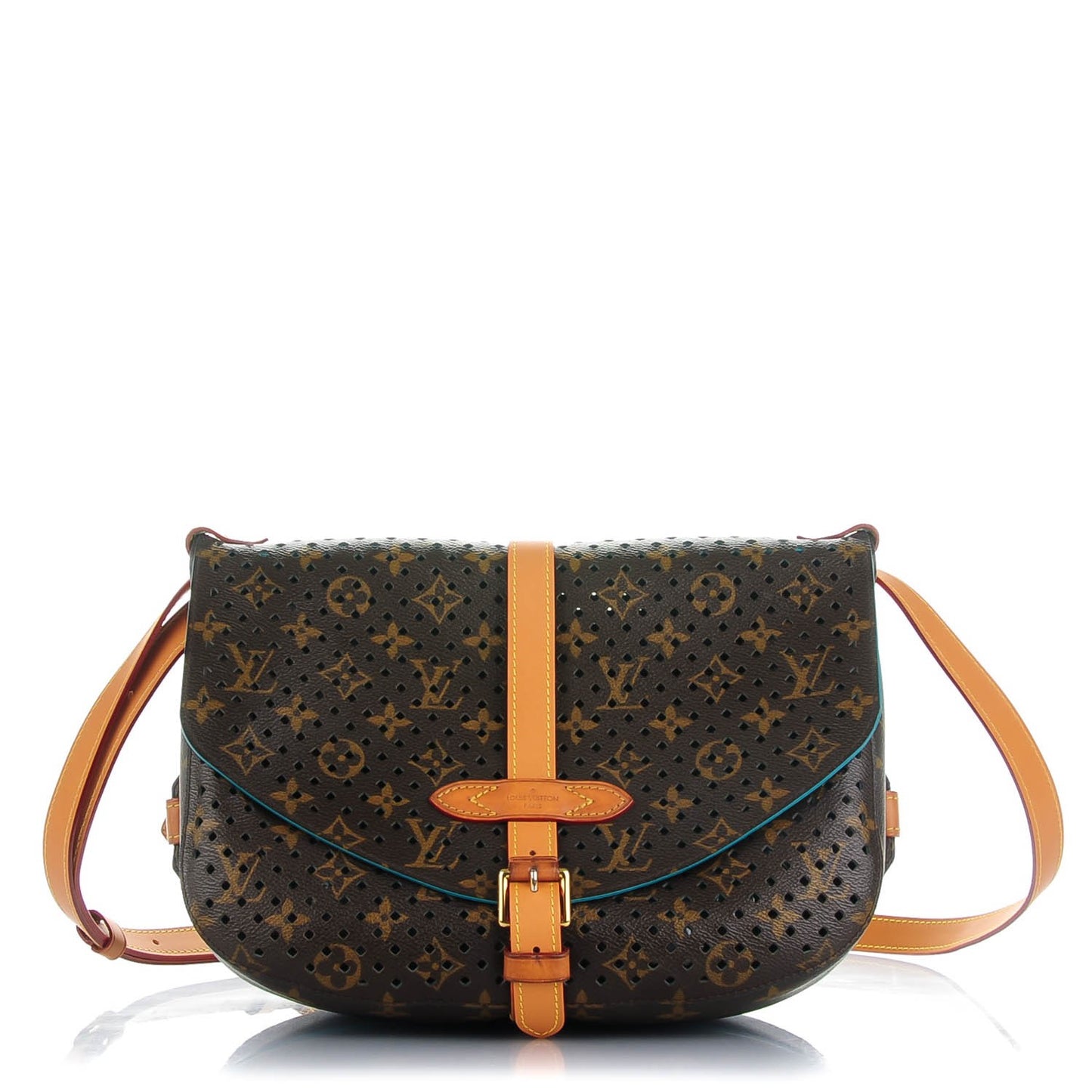 Monogram SC Flore Saumur Teal