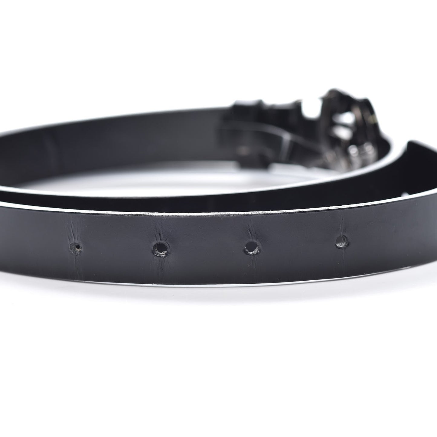 Calfskin Interlocking G Belt 80 32 Black