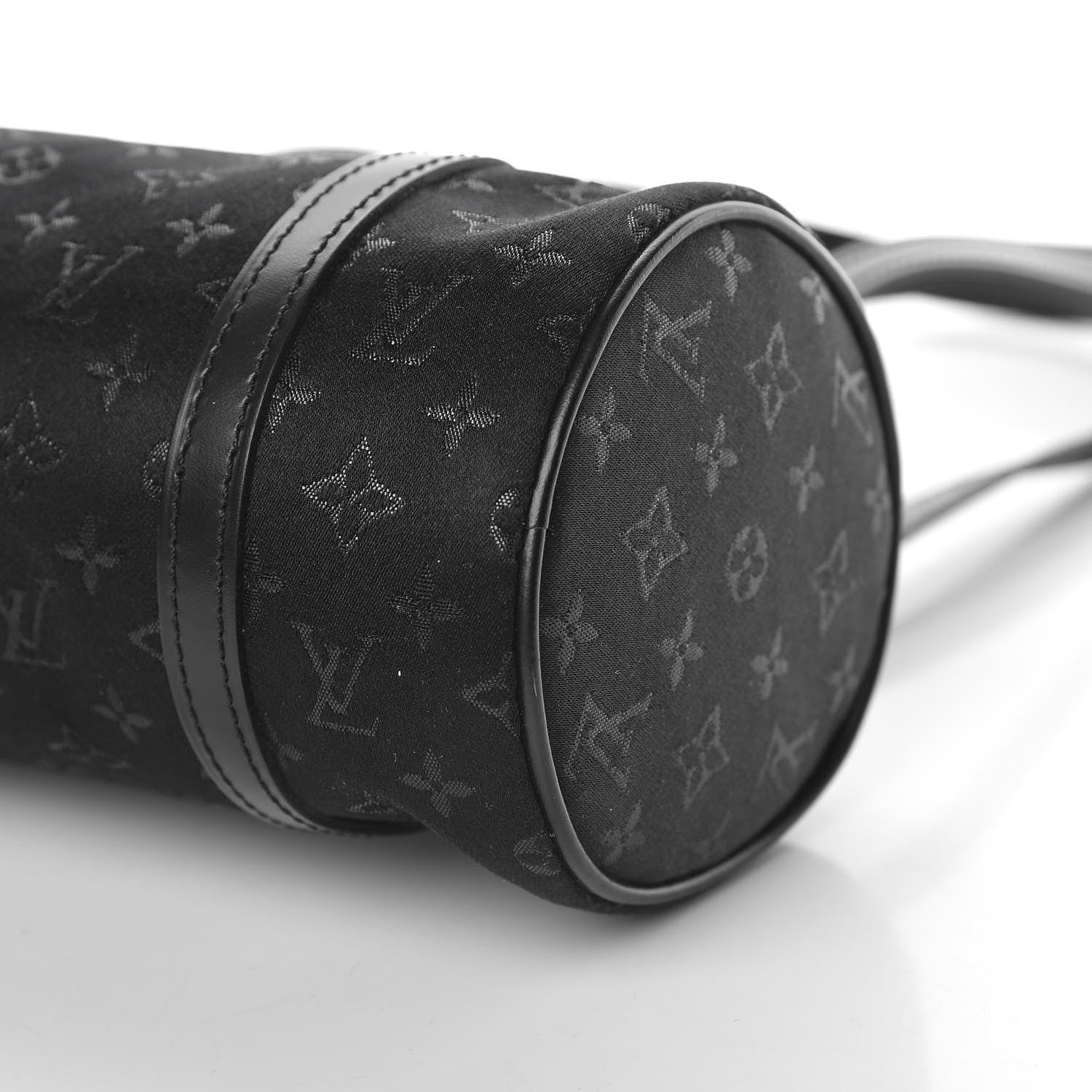 Louis Vuitton Satin Monogram Mini Papillon Black 9 of 9
