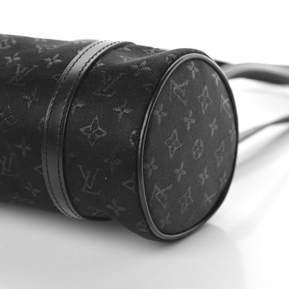 Louis Vuitton Satin Monogram Mini Papillon Black 9 of 9