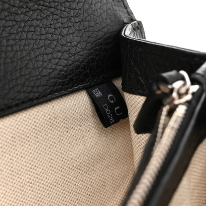 Gucci Pebbled Calfskin Small Dionysus Shoulder Bag Black 8 of 12