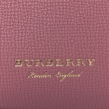 Burberry Derby Calfskin House Check Small Camberley Pink 7 of 10