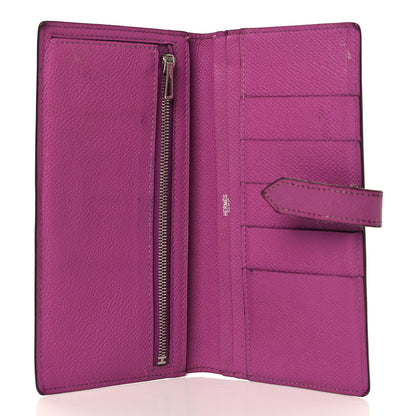 Hermes Epsom Bearn Gusset Wallet Tosca 5 of 14