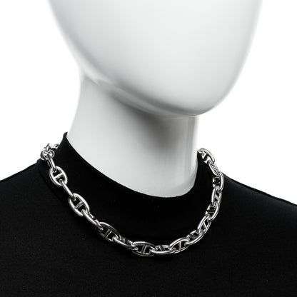 Hermes Sterling Silver GM Chaine D'Ancre Necklace 2 of 6