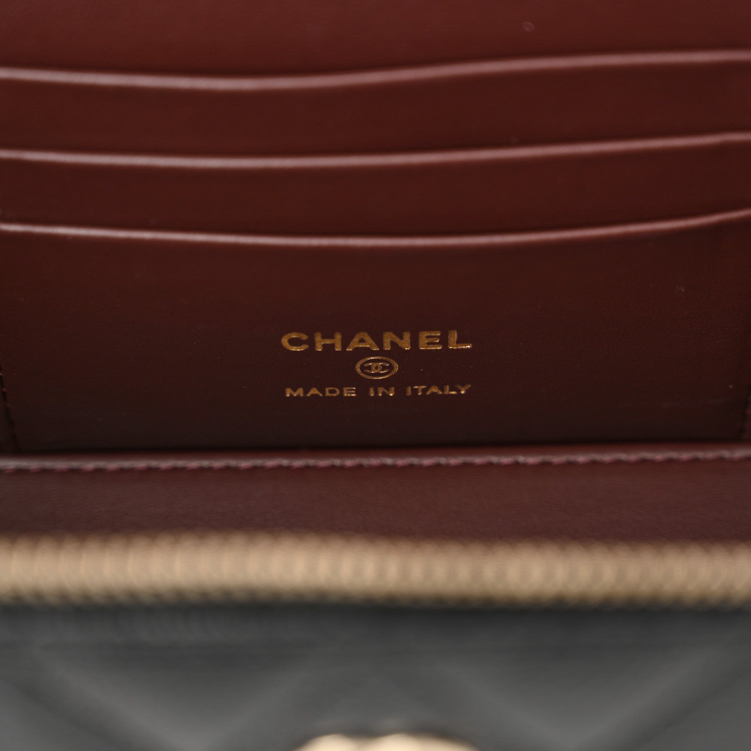 Chanel Caviar Quilted Small Vanity Case With Chain Black 6 of 11