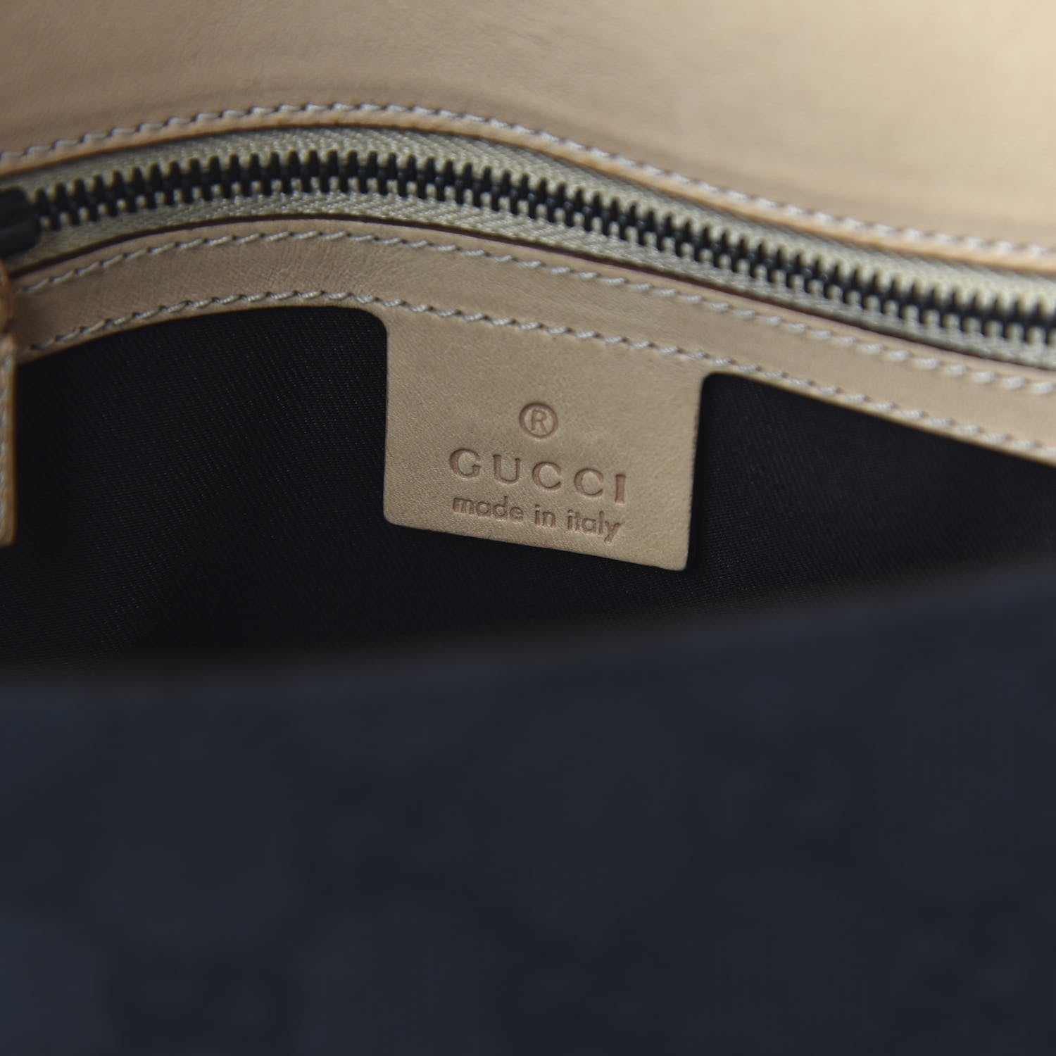 Gucci Monogram Horsebit Chain Studded Flap Shoulder Bag Black 8 of 10