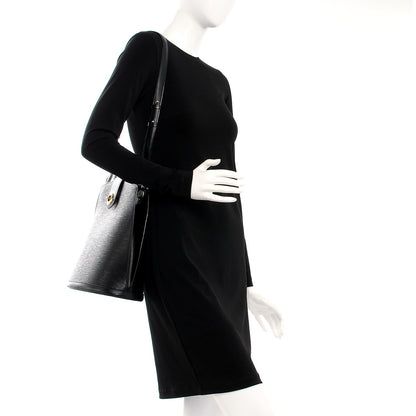 Louis Vuitton Epi Cluny Black 2 of 12