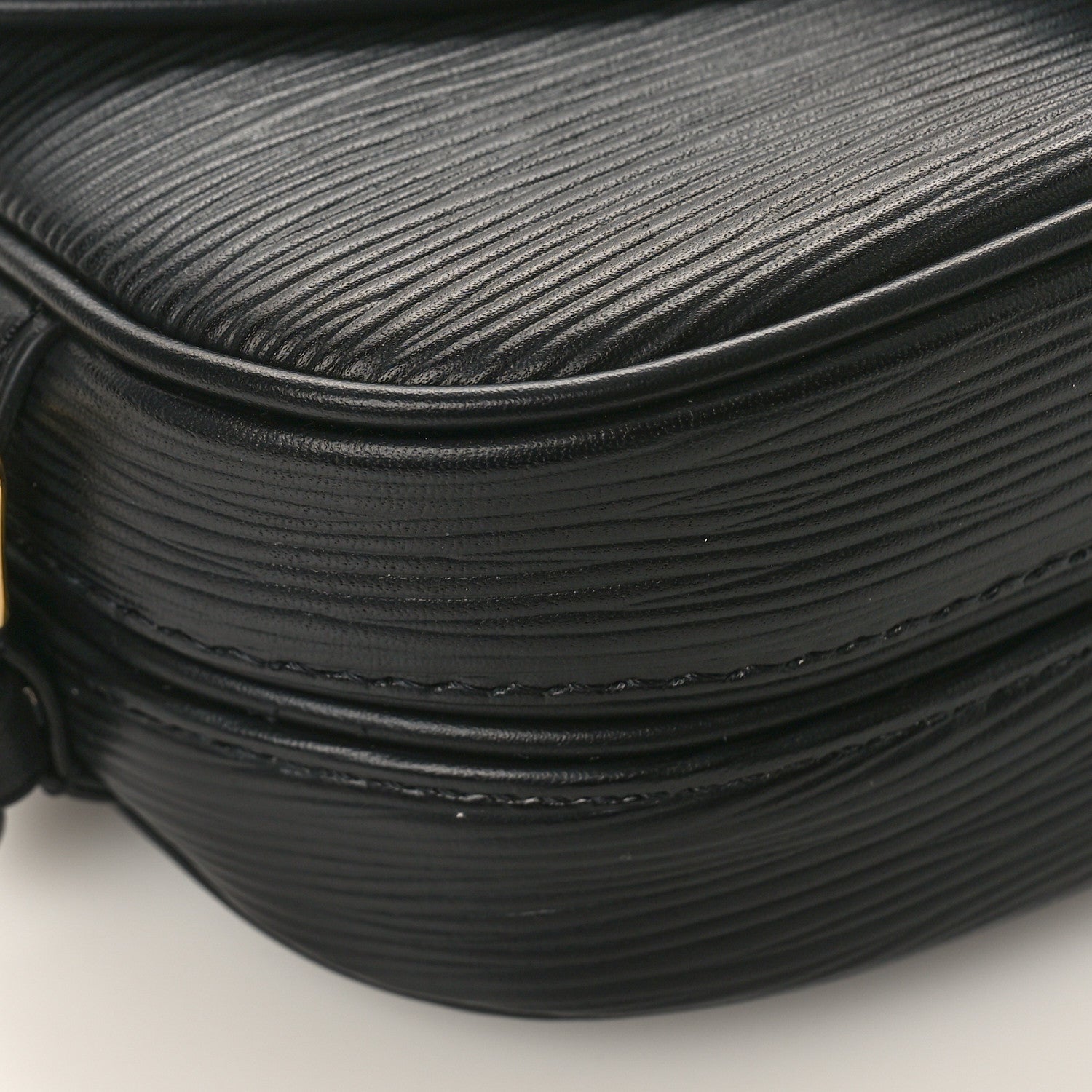 Louis Vuitton LOUIS VUITTON Epi Saumur BB Black 7 of 9