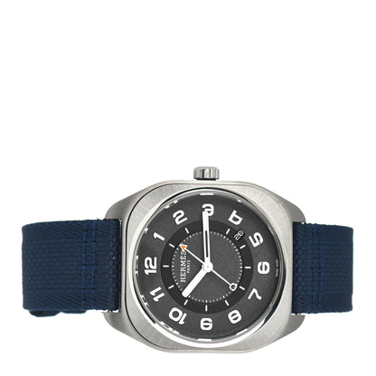 Hermes Titanium Nylon 39mm H08 Automatic Watch Bleu Abysse 2 of 5