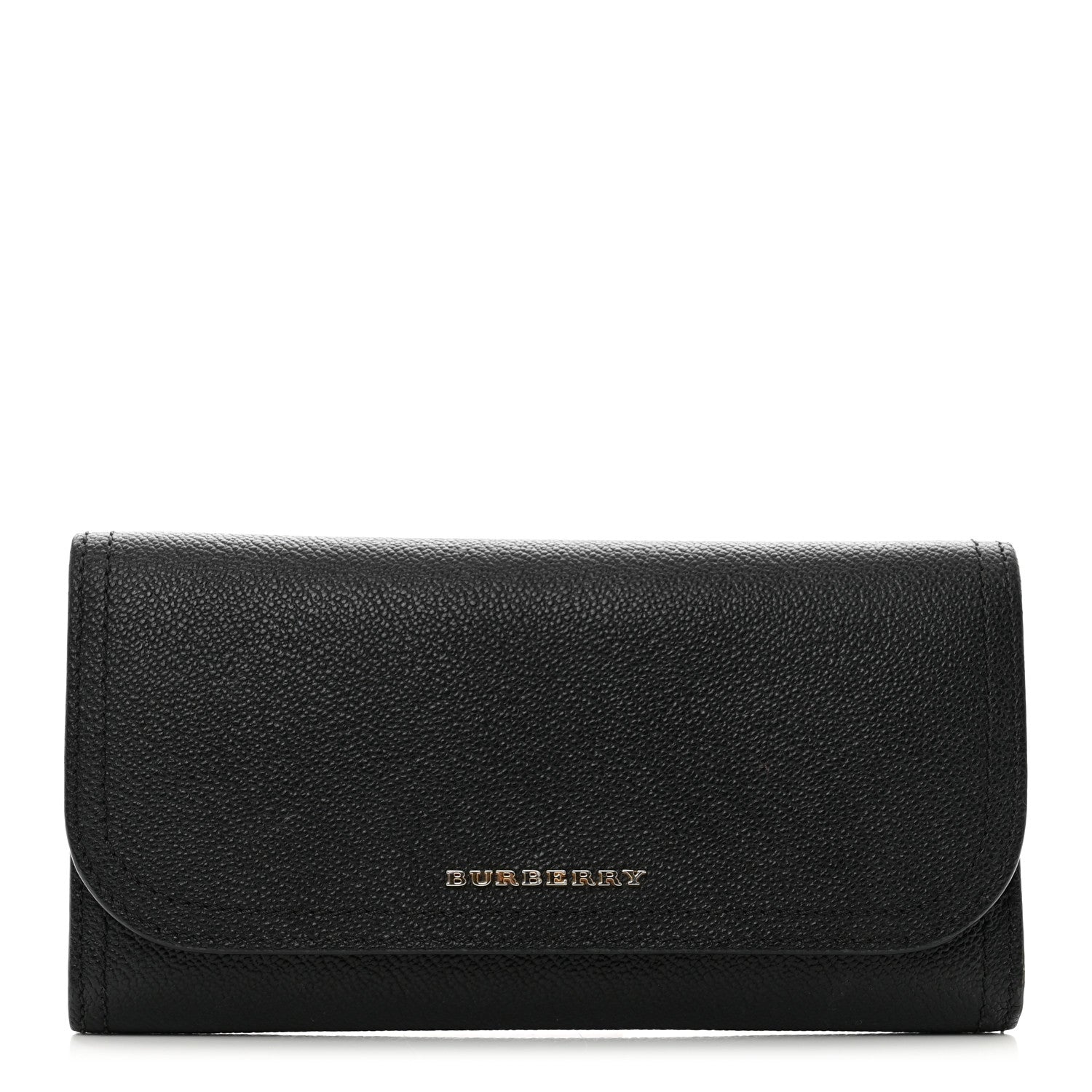 Burberry Soft Grain Calfskin Harris Wallet Black 1 of 10