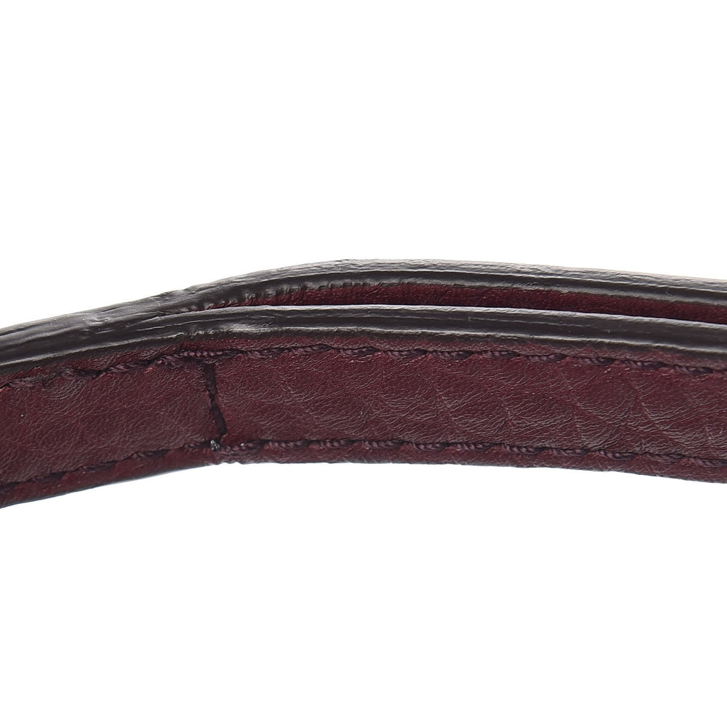 Pebbled Calfskin Soho Wristlet Scarlatto