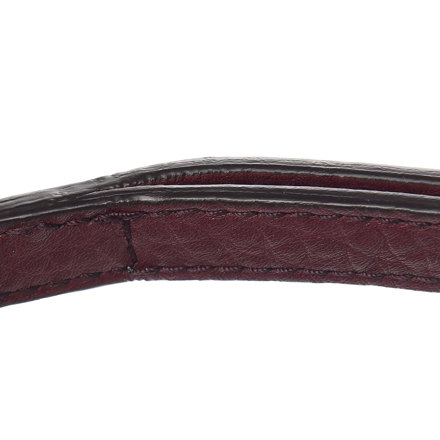 Gucci Pebbled Calfskin Soho Wristlet Scarlatto 9 of 9