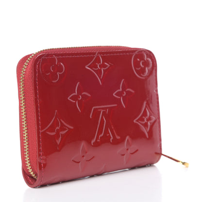 Louis Vuitton Vernis Zippy Coin Purse Pomme D'Amour 3 of 9