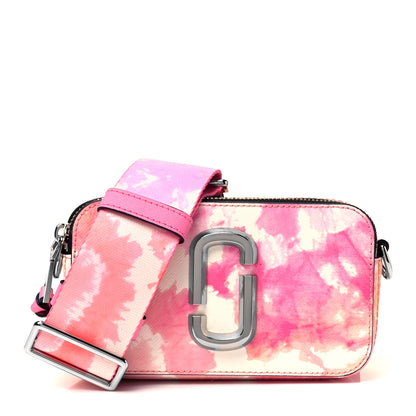 Marc Jacobs Saffiano Tie Dye Small Snapshot Camera Bag Pink Multicolor 1 of 8