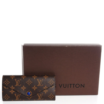 Louis Vuitton Monogram Josephine Wallet Blue 5 of 8