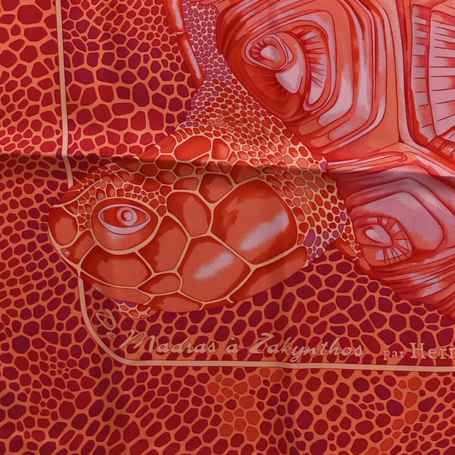 Silk De Madras A Zakynthos Scarf 90