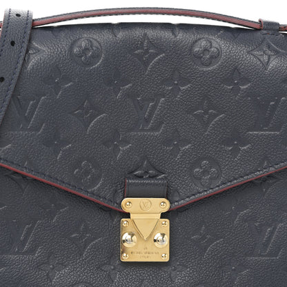 Louis Vuitton Empreinte Pochette Metis Marine Rouge 10 of 12