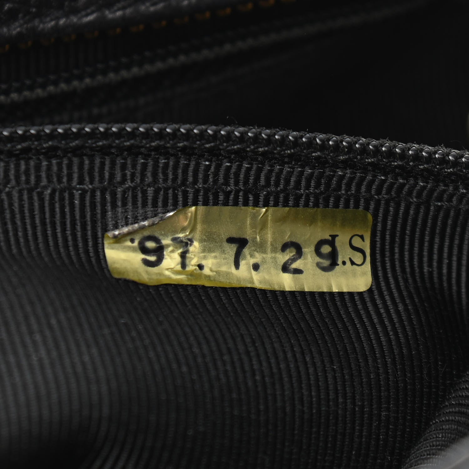 Chanel Caviar Shoulder Bag Black 7 of 10