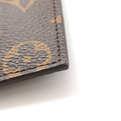 Louis Vuitton Monogram Felicie Chain Wallet Zippered Insert Fuchsia 8 of 9