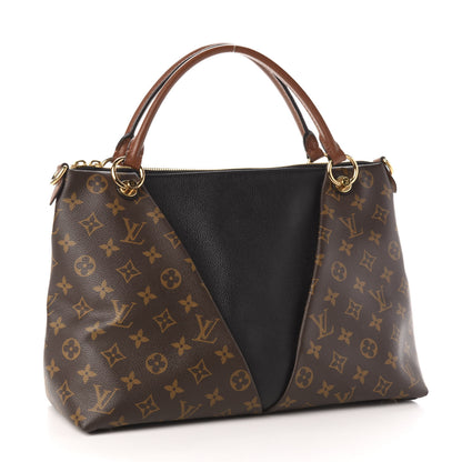 Louis Vuitton Monogram V Tote MM Black 3 of 15
