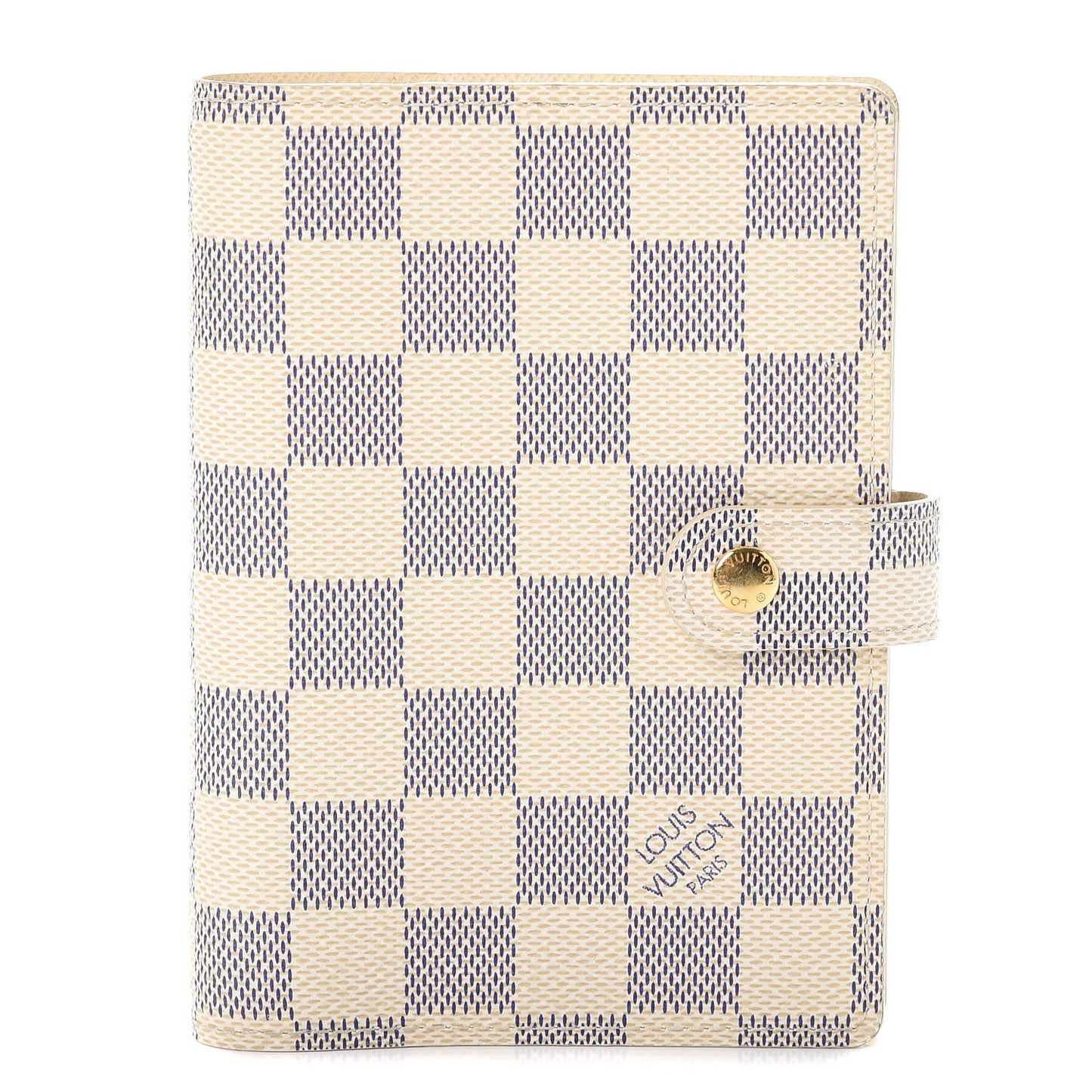 Damier Azur Small Ring Agenda Cover