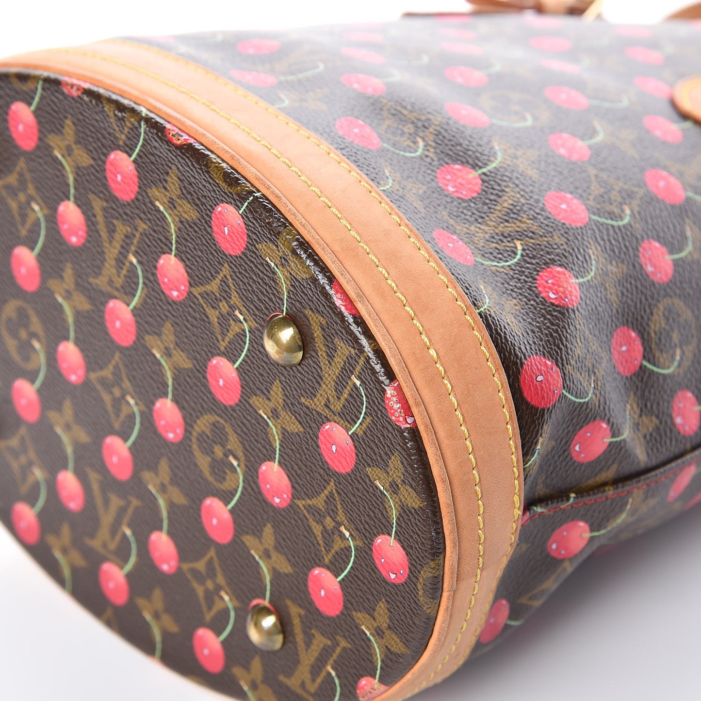 Monogram Cerises Bucket Bag