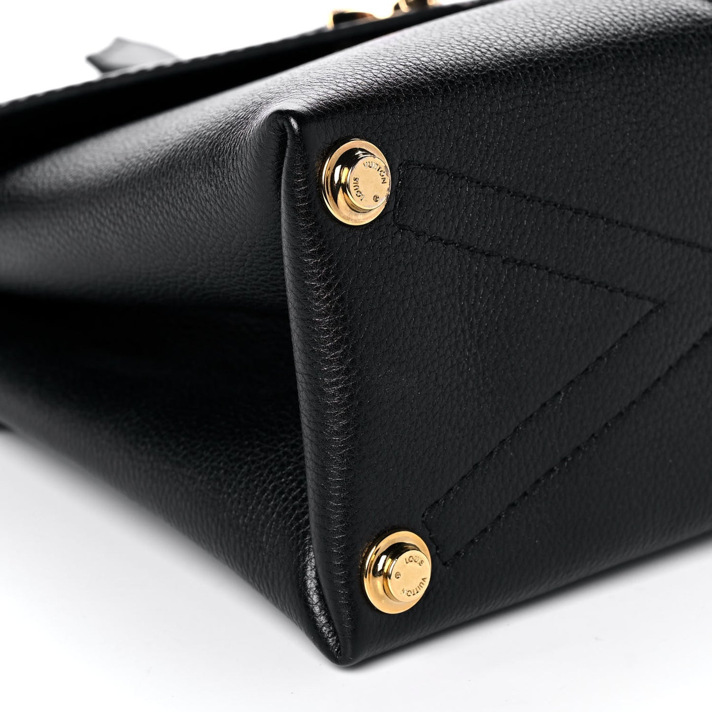 Grained Smooth Calfskin Rose Des Vents PM Black