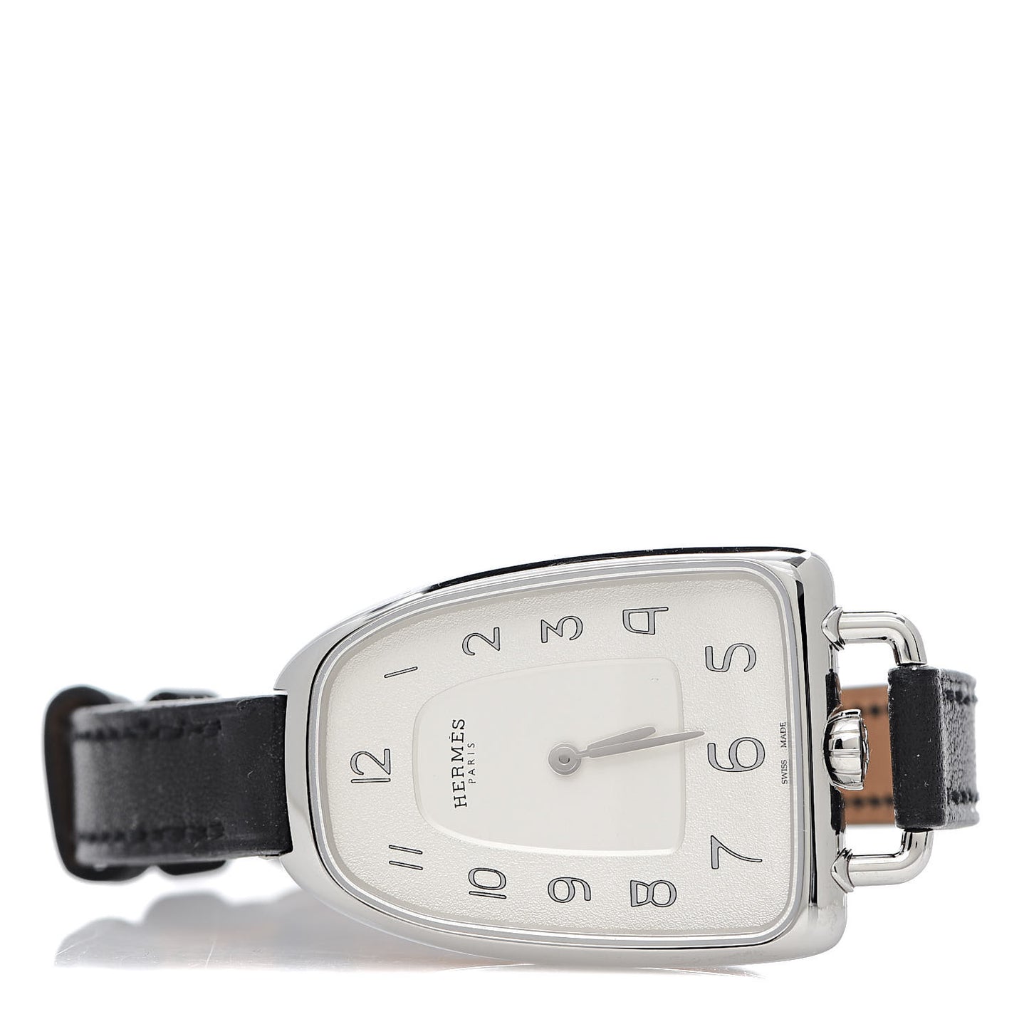 Stainless Steel Barenia 26mm Galop Quartz Watch Noir
