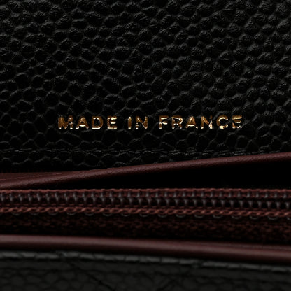 Chanel Caviar Quilted Large Gusset Flap Wallet Black 7 of 9