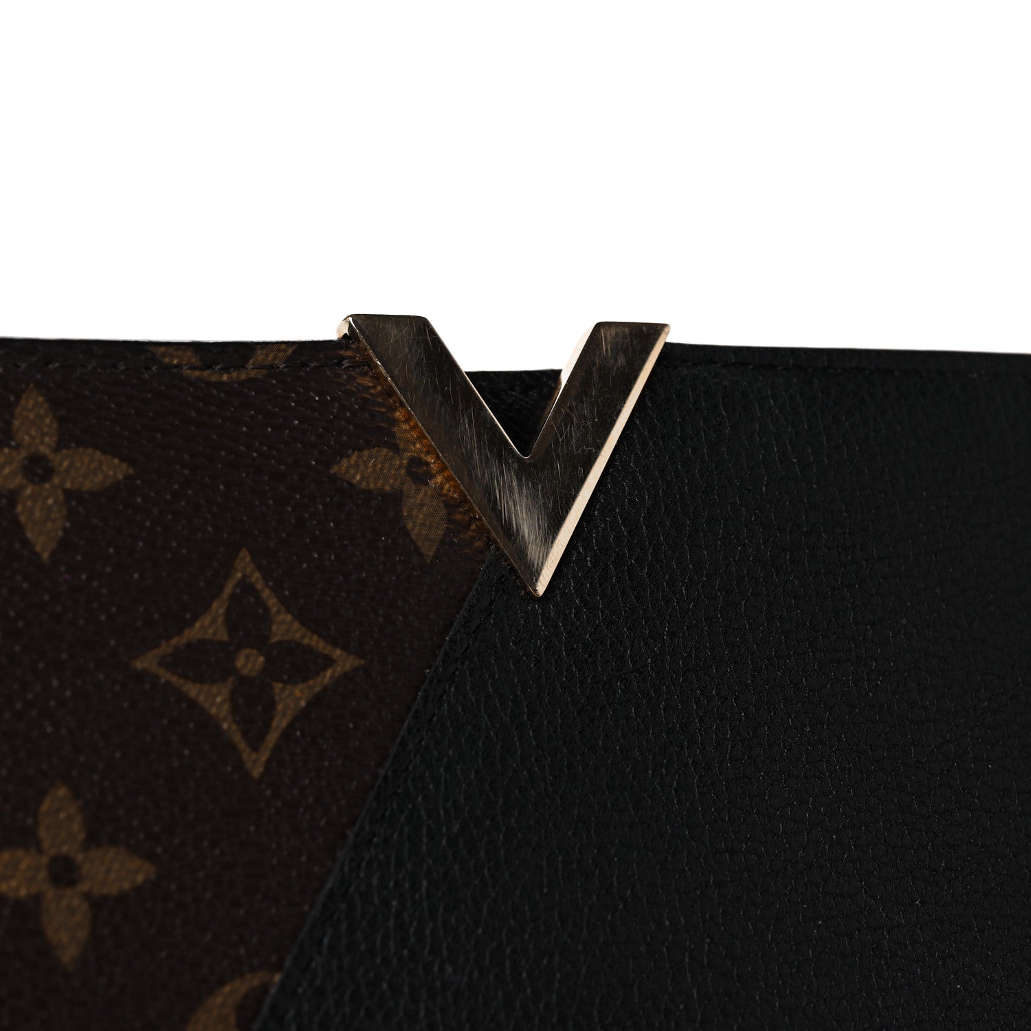 Louis Vuitton Monogram Calfskin Kimono Wallet Black 10 of 10