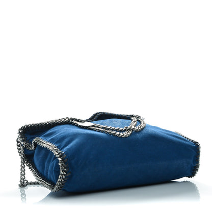 Stella McCartney Shaggy Deer Falabella Fold Over Tote Blue 4 of 7